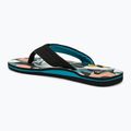 Pánské žabky  Quiksilver Molokai Layback II white / black / blue 3
