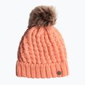 Dětská zimní čepice ROXY Blizzard Girl peach pink