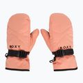 Dětské snowboardové rukavice ROXY Roxy Jetty Girl Solid Mitt peach pink 3