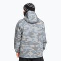 Pánská snowboardová mikina Quiksilver Shredder Hoodie puzzle camo ice flow 3