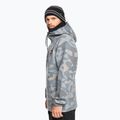 Pánská snowboardová mikina Quiksilver Shredder Hoodie puzzle camo ice flow 4