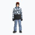 Dětská snowboardová bunda Quiksilver Mission Printed Block puzzle camo ice flow 2