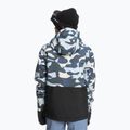 Dětská snowboardová bunda Quiksilver Mission Printed Block puzzle camo ice flow 3