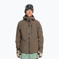 Pánská snowboardová bunda Quiksilver Quest Stretch 20K canteen