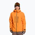 Pánská snowboardová bunda Quiksilver Pro Path Goretex 2L orange pepper