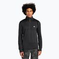 Pánská snowboardová mikina Quiksilver Steep Point Half Zip Fleece true black