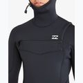 Pánský neopren Billabong 5/4mm Absolute Natural Chest Zip Hooded Black 8
