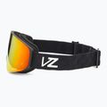 Snowboardové brýle VonZipper Encore black satin/wildlife fire chrome 4