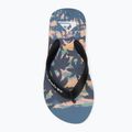 Dětské žabky Quiksilver Molokai Art 25 Youth fiery coronet blue tropicamo 5