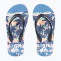 Dětské žabky Quiksilver Molokai Art 25 Youth fiery coronet blue tropicamo 2