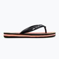 Dětské žabkyQuiksilver Molokai Art 25 Youth fiery coral wordblock 2