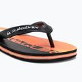 Dětské žabkyQuiksilver Molokai Art 25 Youth fiery coral wordblock 7