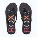 Dámské žabky ROXY Sandy III white/rainbow monogram 2