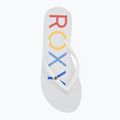 Dámské žabky ROXY Sandy III white/rainbow monogram 5