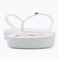 Dámské žabky ROXY Sandy III white/rainbow monogram 7