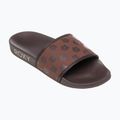 Dámské nazouváky ROXY Slippy IV brown combo