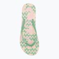 Dámské žabky ROXY Tahiti VII green/pink 5