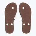 ROXY Portofino III dámské žabky dc light brown/white 2