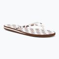 Dámské žabky ROXY Portofino III dc light brown/white