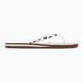 Dámské žabky ROXY Portofino III dc light brown/white 2