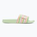 Dámské nazouváky ROXY Slippy II green stripe 2
