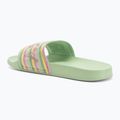 Dámské nazouváky ROXY Slippy II green stripe 3