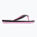 Dětské žabky ROXY Tahiti VII black/pink stencil 2