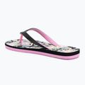 Dětské žabky ROXY Tahiti VII black/pink stencil 3