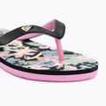 Dětské žabky ROXY Tahiti VII black/pink stencil 7