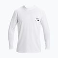 Pánské plavecké triko Longsleeve Quiksilver DNA Bubble Logo white