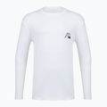 Pánské plavecké triko Longsleeve Quiksilver DNA Bubble Logo white