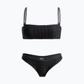 Dámské dvoudílné plavky ROXY Bandeau Cheeky anthracite