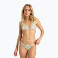 Dámské dvoudílné plavky ROXY Hibiscus Daze Elongated Tri basil party waves yw 2
