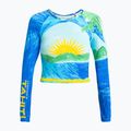 Dámské plavky Longsleeve ROXY Atlas Crop Top skyway 5