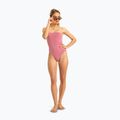 Dámské jednodílné plavky ROXY Solid Beach Classics Bandeau heather rose 3