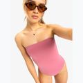 Dámské jednodílné plavky ROXY Solid Beach Classics Bandeau heather rose 5