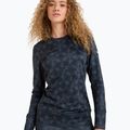 Dámské termo tričko Longsleeve ROXY Daybreak Brushed true black/snowflakes