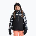 Dětská bunda na snowboard ROXY Galaxy true black/big flower