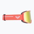 Dámské snowboardové brýle ROXY Storm W coral chic/clux ml orange 3