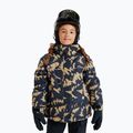 Dětské snowboardové brýle ROXY Missy big flowers/clux ml orange 10