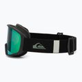 Pánské snowboardové brýle Quiksilver Harper black/clux ml green 4