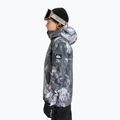 Dětská snowboardová bunda Quiksilver Mission Printed thermostamp grayscale 4