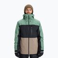 Pánská snowboardová bunda Quiksilver Sycamore Block 20K dark ivy