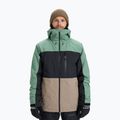 Pánská snowboardová bunda Quiksilver Sycamore Block 20K dark ivy