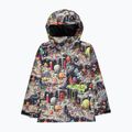 Dětská snowboardová bunda DC Basis Print Youth outer world black 3
