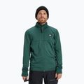 Pánská snowboardová mikina Quiksilver Steep Point Full Zip Fleece trekking green