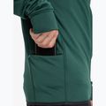 Pánská snowboardová mikina Quiksilver Steep Point Full Zip Fleece trekking green 5