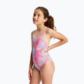 Dětské jednodílné plavky ROXY Aquarella sangria sunset aquarella rg 3
