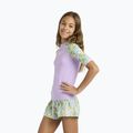 Dětské plavecké tričko ROXY Active RG Lycra XMGB oil green letter up 4