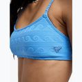 Horní díl plavek ROXY Paradise Wave Bralette silver lake blue make a splash 5